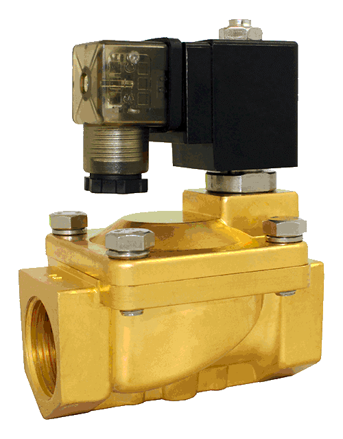 Válvulas de Solenoide 2R130-500 y 2RS130-500 Serie Diafragma Pilot-Operadas, Dos Vías