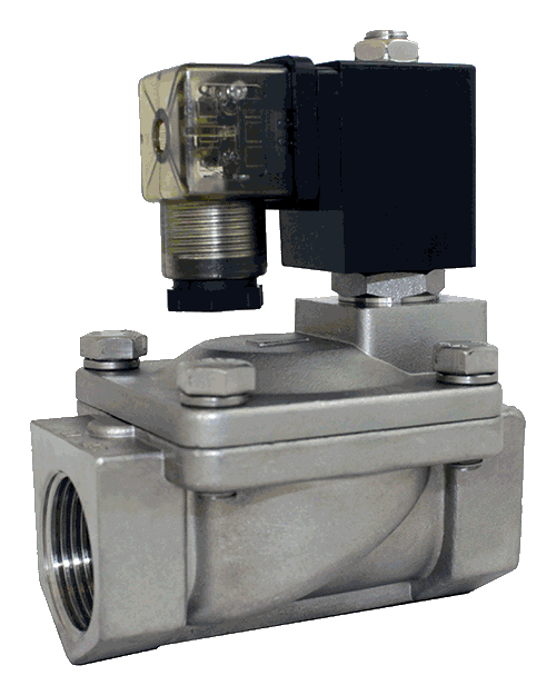 Válvulas de Solenoide de Diafragma Bidireccionales Pilot-Operadas Serie STC 2RS130-500 & 2RS130-500