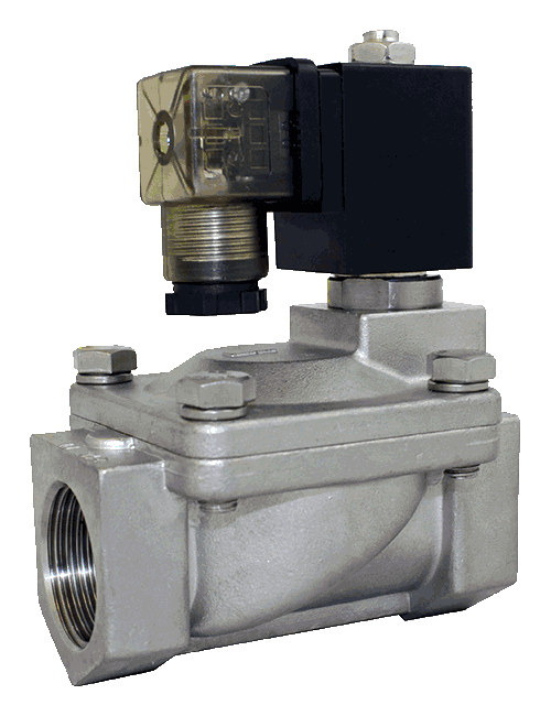 Válvulas de Solenoide 2R130-500 y 2RS130-500 Serie Diafragma Pilot-Operadas, Dos Vías